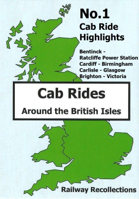 Cab Ride Highlights No.1 Dvd ~ Bentinck to Ratcliffe Power Station ~ Cardiff to Birmingham ~ Carlisle to Glasgow ~ Brighton to Victoria