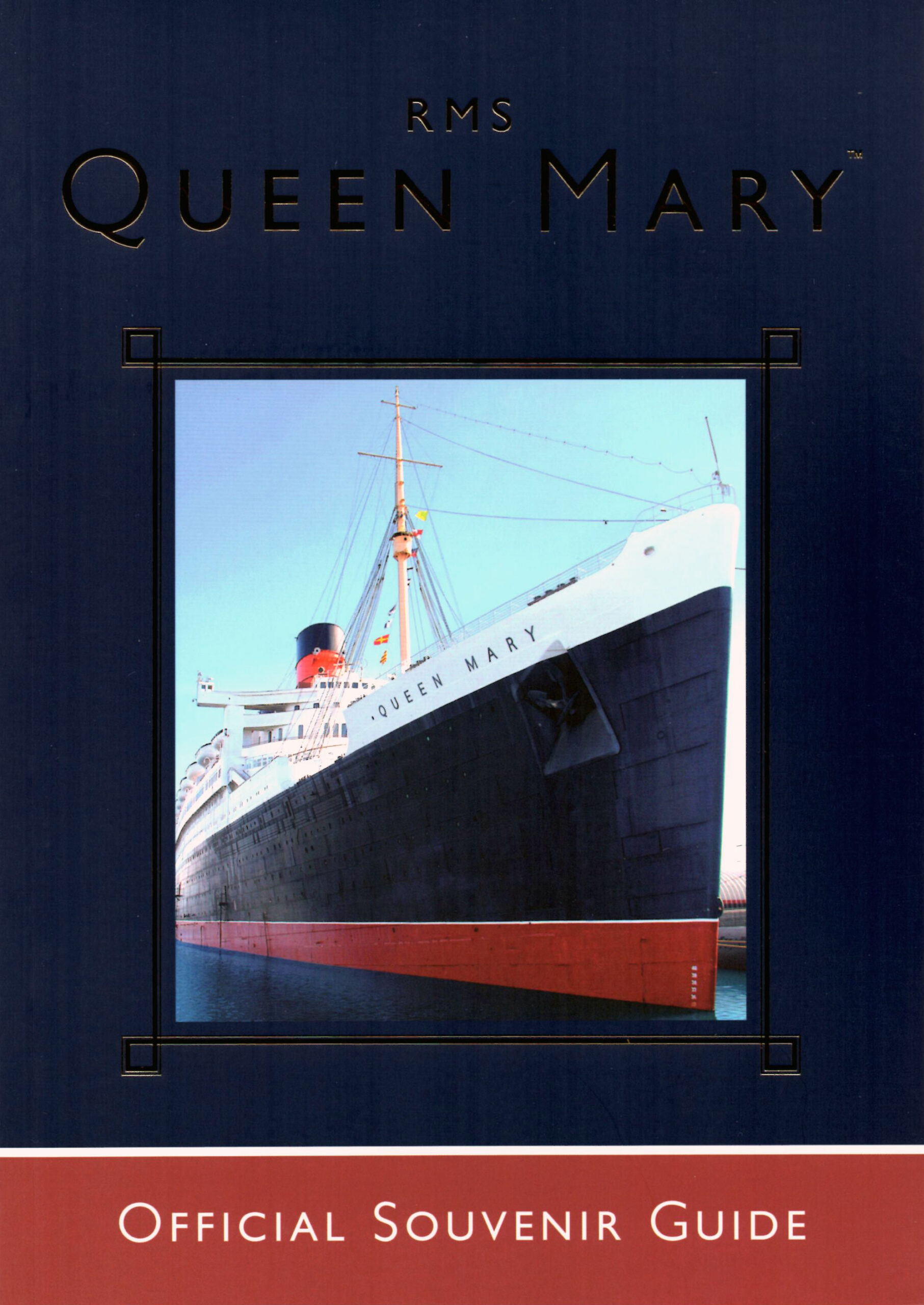 Last few copies left! - Official Guide book to RMS Queen Mary