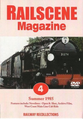 Railscene Magazine No.04 Dvd – Summer 1985