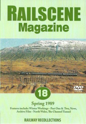 Railscene Magazine No.18 Dvd – Spring 1989