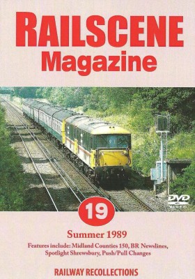 Railscene Magazine No.19 Dvd – Summer 1989