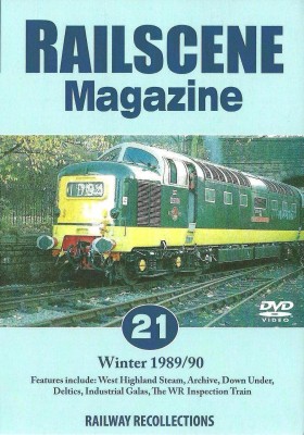 Railscene Magazine No.21 Dvd – Winter 1989/90