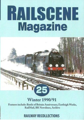 Railscene Magazine No.25 Dvd – Winter 1990/91