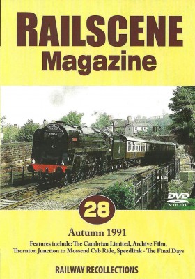 Railscene Magazine No.28 Dvd – Autumn 1991