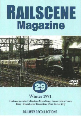 Railscene Magazine No.29 Dvd – Winter 1991/92