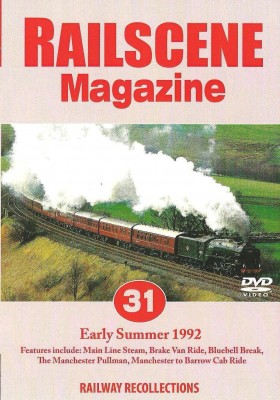Railscene Magazine No.31 Dvd – Early Summer 1992