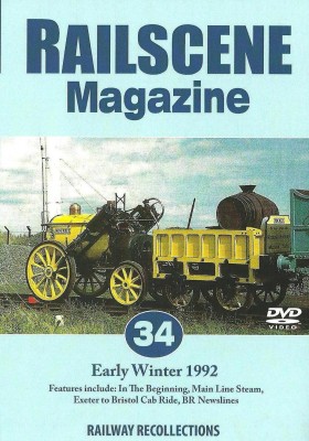 Railscene Magazine No.34 Dvd – Early Winter 1992